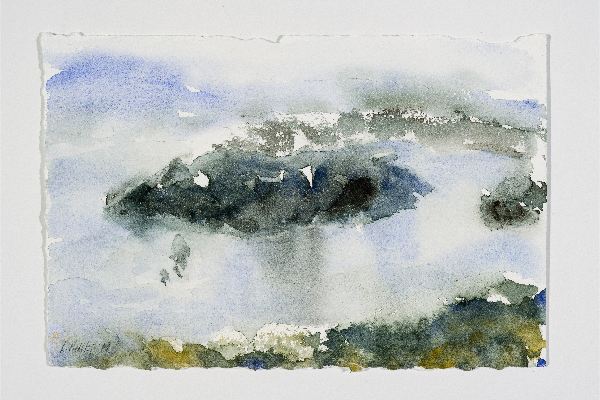 Making Space VI, watercolour on Fabriano Artistico, 10x7 in.